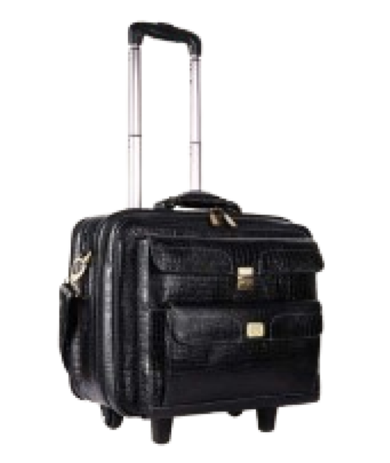 Leather Trolley Bag (BG-2100)